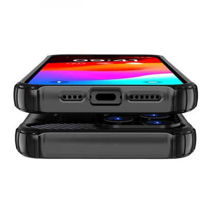 Husa pentru Xiaomi Redmi Note 14 Pro 4G, Techsuit, Hybrid Armor, Neagra