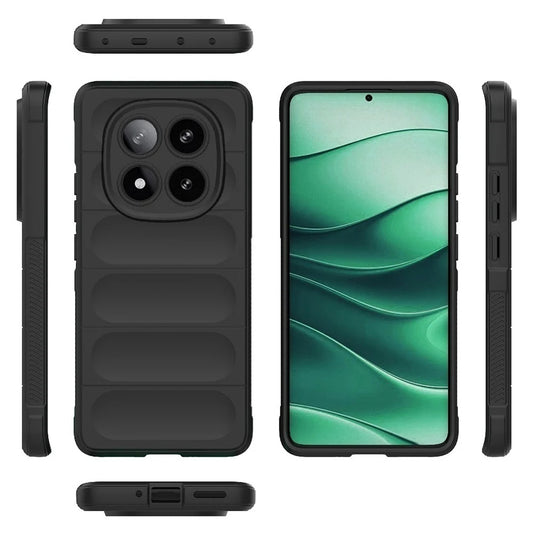 Husa pentru Xiaomi Redmi Note 14 Pro 4G, Techsuit, Magic Shield, Neagra