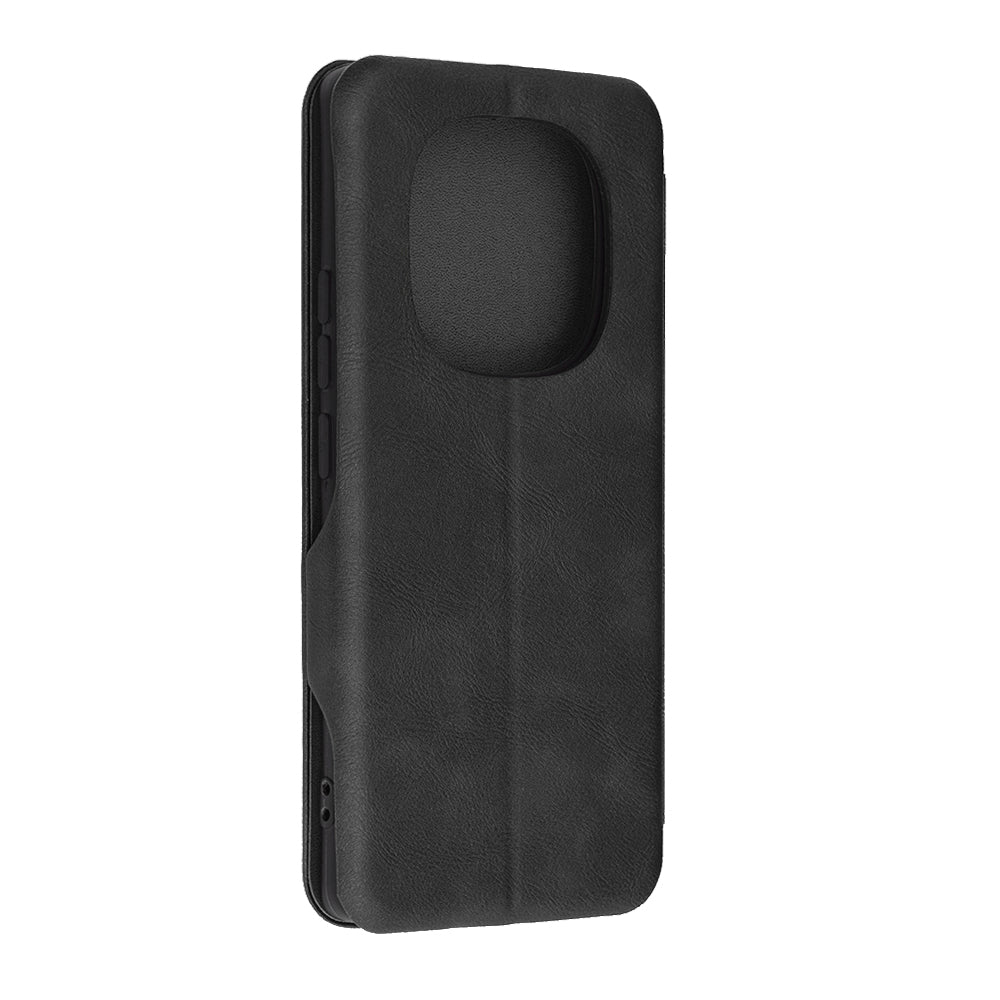 Husa pentru Xiaomi Redmi Note 14 Pro 4G, Techsuit, Safe Wallet Plus, Neagra