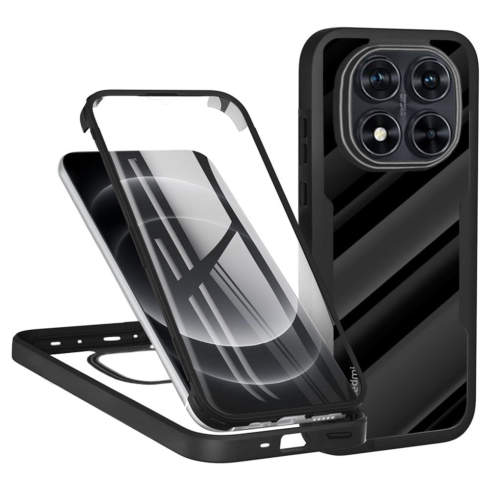 Husa pentru Xiaomi Redmi Note 14 Pro+ 5G / Note 14 Pro 5G / Poco X7, Techsuit, ColorVerse 360, Neagra