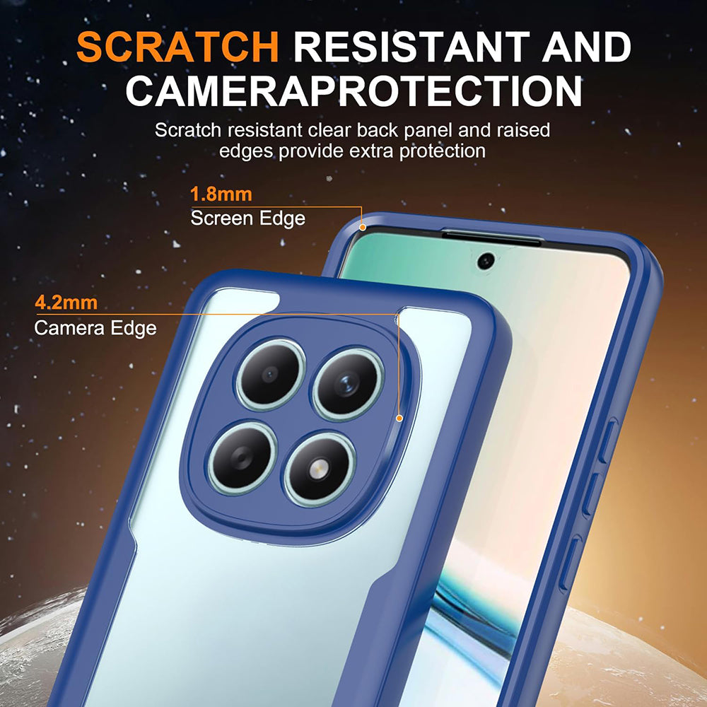 Husa pentru Xiaomi Redmi Note 15 4G, Techsuit, ColorVerse 360, Albastra