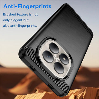 Husa pentru Xiaomi Redmi Note 15 Pro 4G, Techsuit, Carbon, Neagra