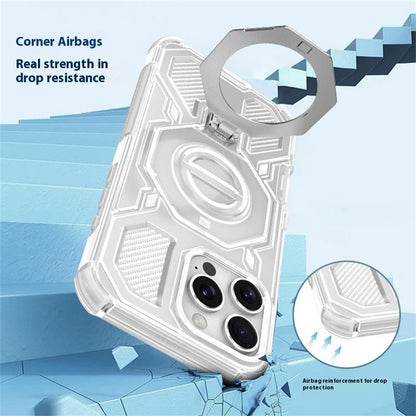 Husa pentru Xiaomi Redmi Note 15 Pro 4G, Techsuit, Carbon Shield Pro, Alba