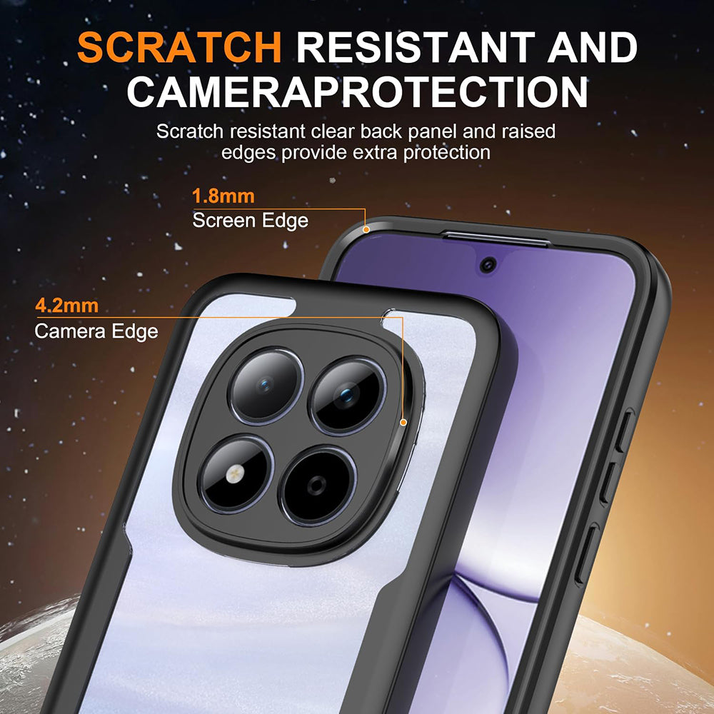 Husa pentru Xiaomi Redmi Note 15 Pro 4G, Techsuit, ColorVerse 360, Neagra