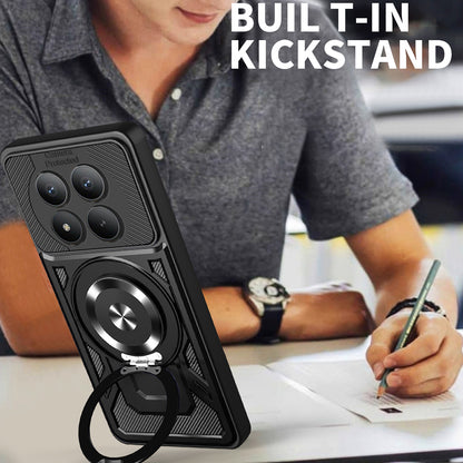 Husa pentru Xiaomi Redmi Note 15 Pro 4G, Techsuit, RuggedCam, Albastra