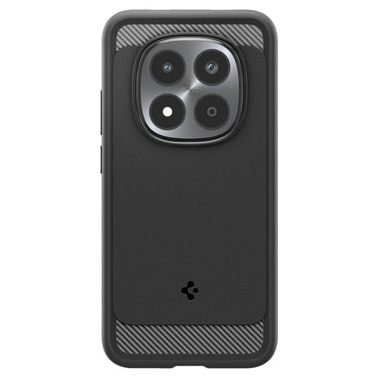 Husa pentru Xiaomi Redmi Note 15 Pro 5G, Spigen, Rugged Armor, Neagra Mata ACS10460
