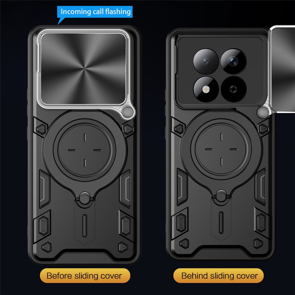 Husa pentru Xiaomi Redmi Note 15 Pro 5G, Techsuit, CamGuard Pro, Albastra