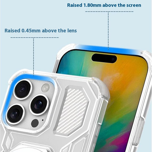 Husa pentru Xiaomi Redmi Note 15 Pro 5G, Techsuit, Carbon Shield Pro, Alba