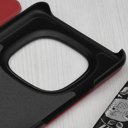 Husa pentru Xiaomi Redmi Note 15 Pro 5G, Techsuit, eFold, Rosie