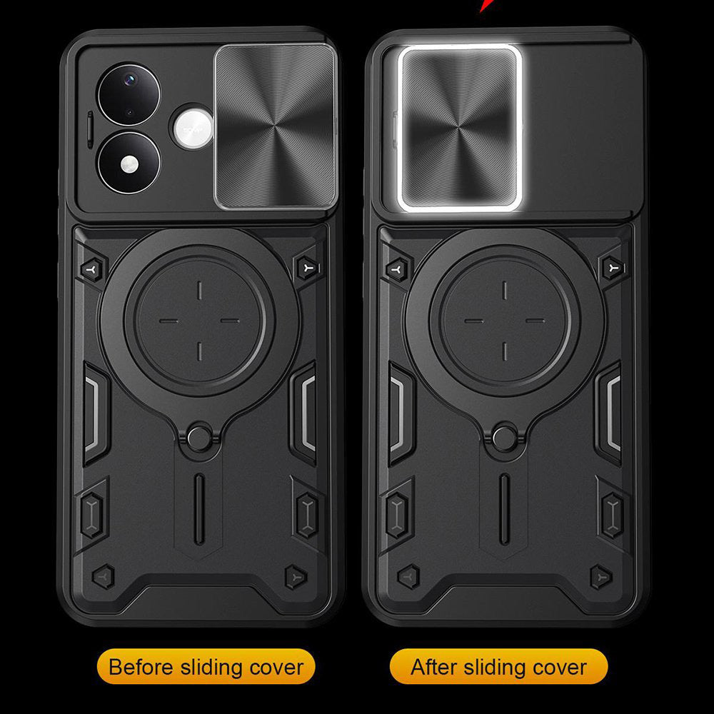 Husa pentru Xiaomi Redmi Note 17 4G / Note 17 5G, Techsuit, CamGuard Pro, Mov