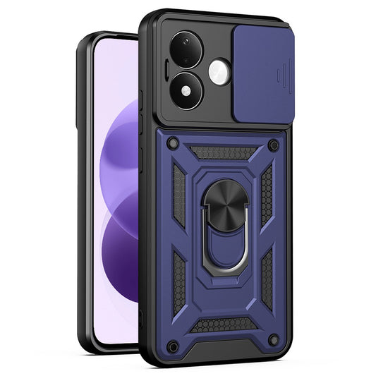 Husa pentru Xiaomi Redmi Note 17 4G / Note 17 5G, Techsuit, CamShield, Albastra
