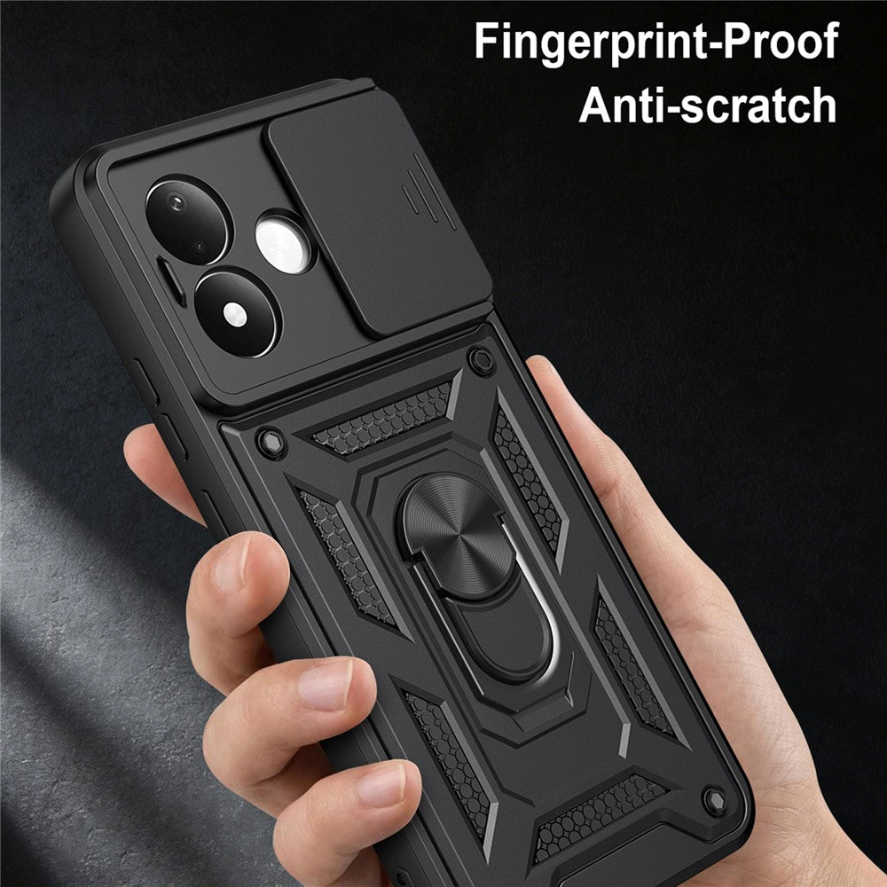 Husa pentru Xiaomi Redmi Note 17 4G / Note 17 5G, Techsuit, CamShield, Roz Aurie
