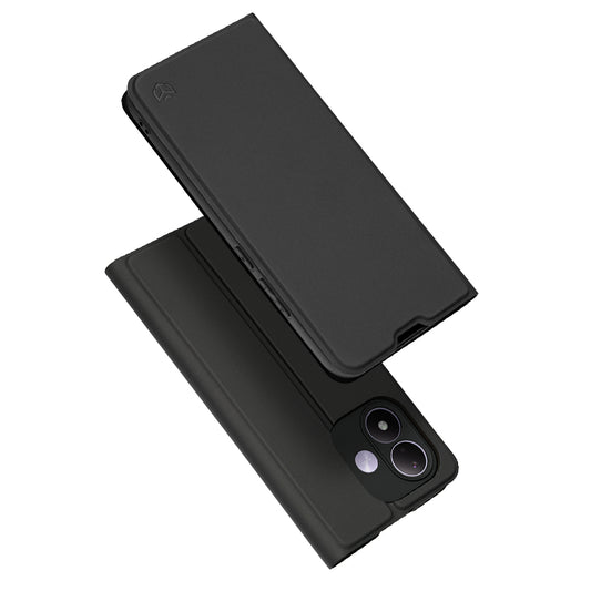 Husa pentru Xiaomi Redmi Note 17 4G / Note 17 5G, Techsuit, Magskin Book, Neagra