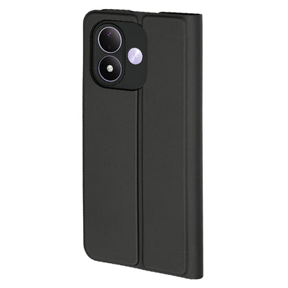 Husa pentru Xiaomi Redmi Note 17 4G / Note 17 5G, Techsuit, Magskin Book, Neagra