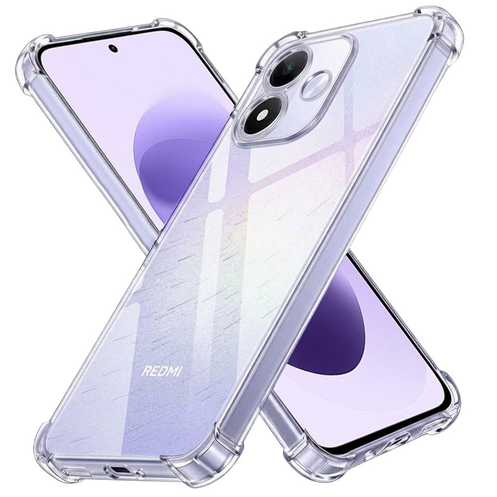 Husa pentru Xiaomi Redmi Note 17 4G / Note 17 5G, Techsuit, Shockproof Clear, Transparenta
