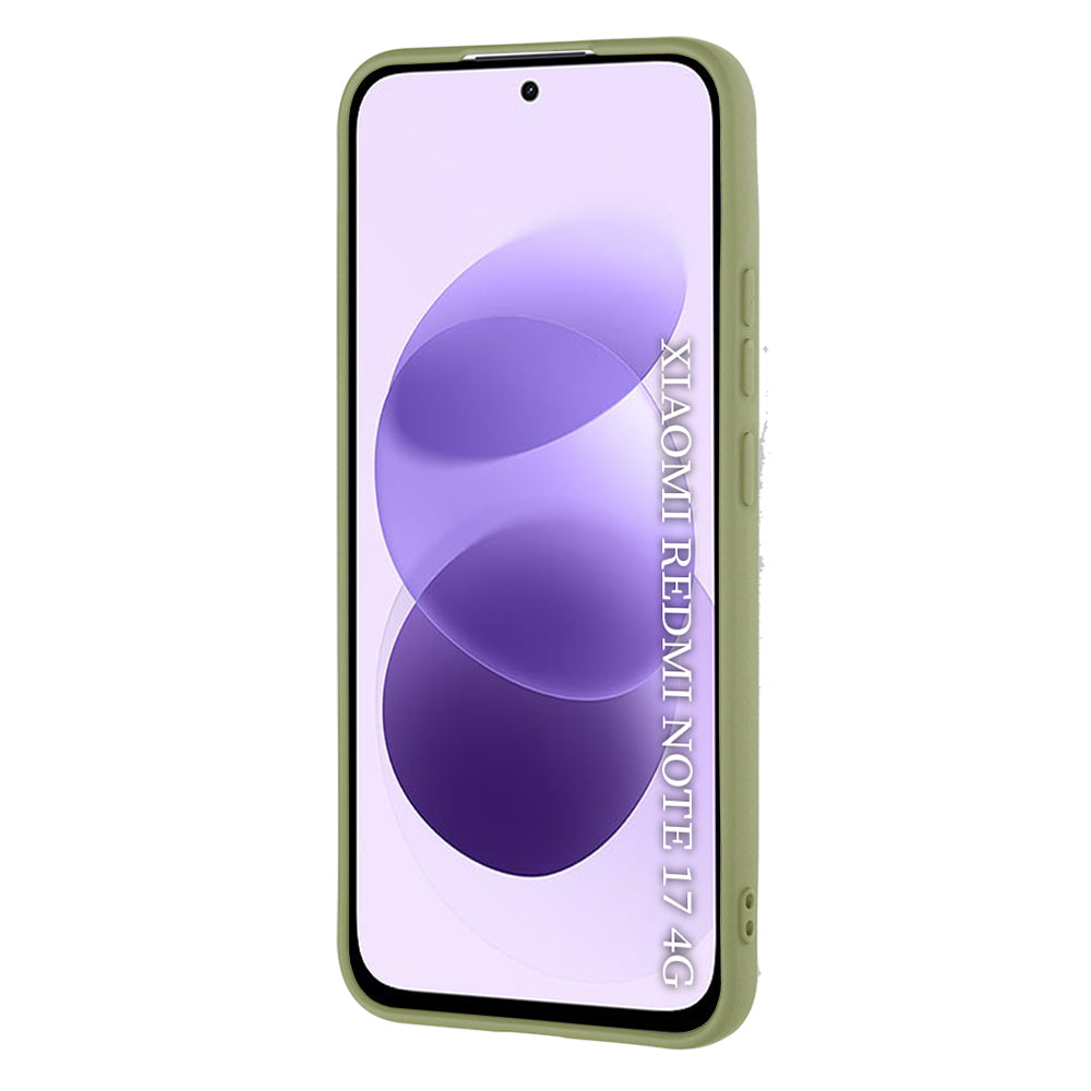 Husa pentru Xiaomi Redmi Note 17 4G / Note 17 5G, Techsuit, SoftFlex, Matcha
