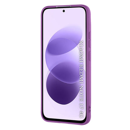 Husa pentru Xiaomi Redmi Note 17 4G / Note 17 5G, Techsuit, SoftFlex, Mov