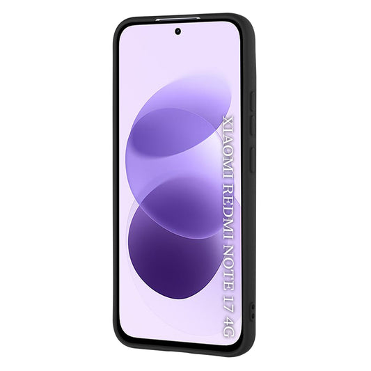 Husa pentru Xiaomi Redmi Note 17 4G / Note 17 5G, Techsuit, SoftFlex, Neagra