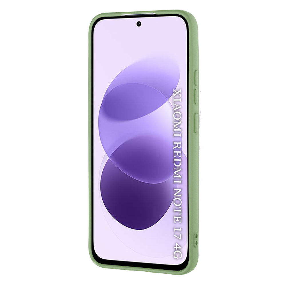 Husa pentru Xiaomi Redmi Note 17 4G / Note 17 5G, Techsuit, SoftFlex, Verde Deschis