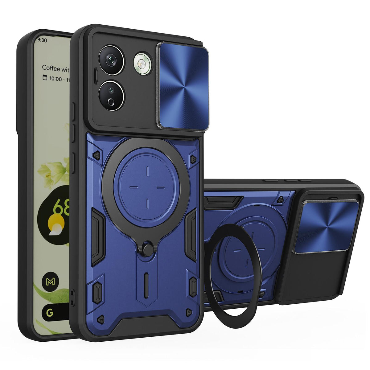 Husa pentru Xiaomi Redmi Note 17 Pro Max, Techsuit, CamGuard Pro, Albastra