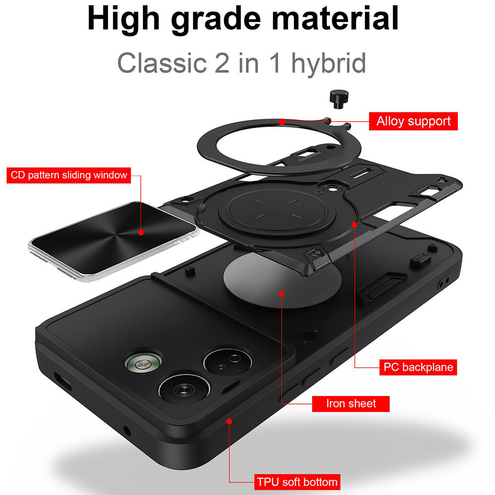 Husa pentru Xiaomi Redmi Note 17 Pro Max, Techsuit, CamGuard Pro, Mov