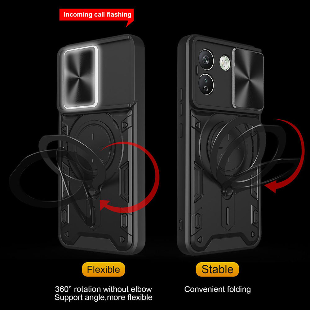 Husa pentru Xiaomi Redmi Note 17 Pro Max, Techsuit, CamGuard Pro, Neagra