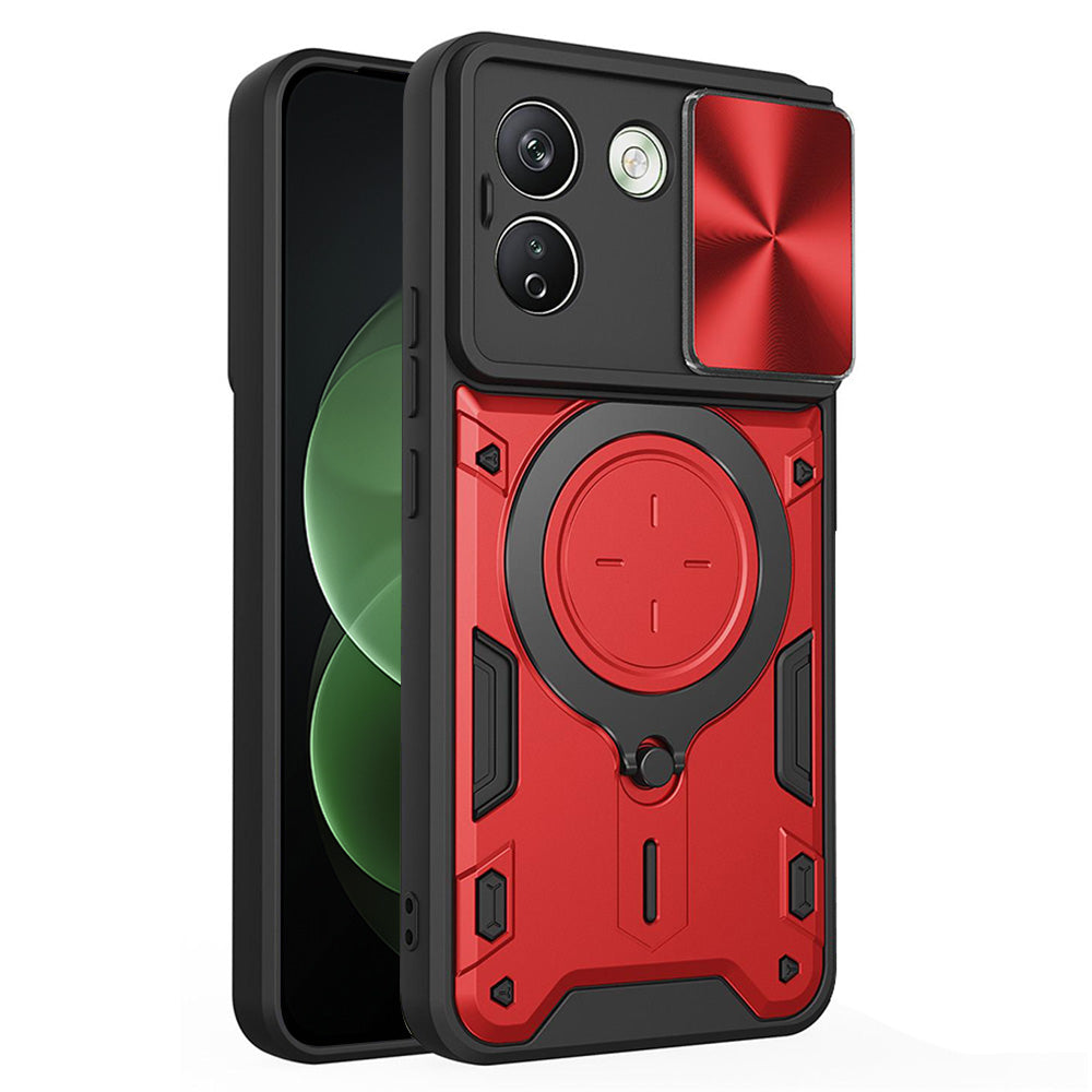 Husa pentru Xiaomi Redmi Note 17 Pro Max, Techsuit, CamGuard Pro, Rosie