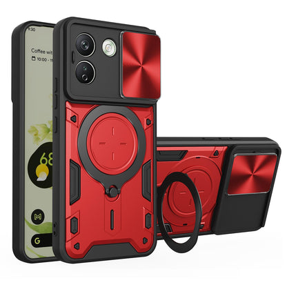 Husa pentru Xiaomi Redmi Note 17 Pro Max, Techsuit, CamGuard Pro, Rosie