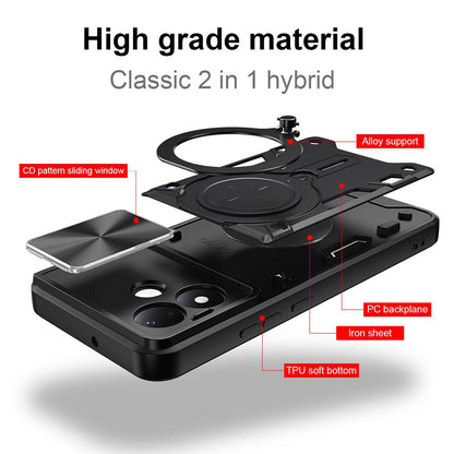 Husa pentru Xiaomi Redmi Note 17 Pro, Techsuit, CamGuard Pro, Neagra