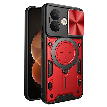 Husa pentru Xiaomi Redmi Note 17 Pro, Techsuit, CamGuard Pro, Rosie