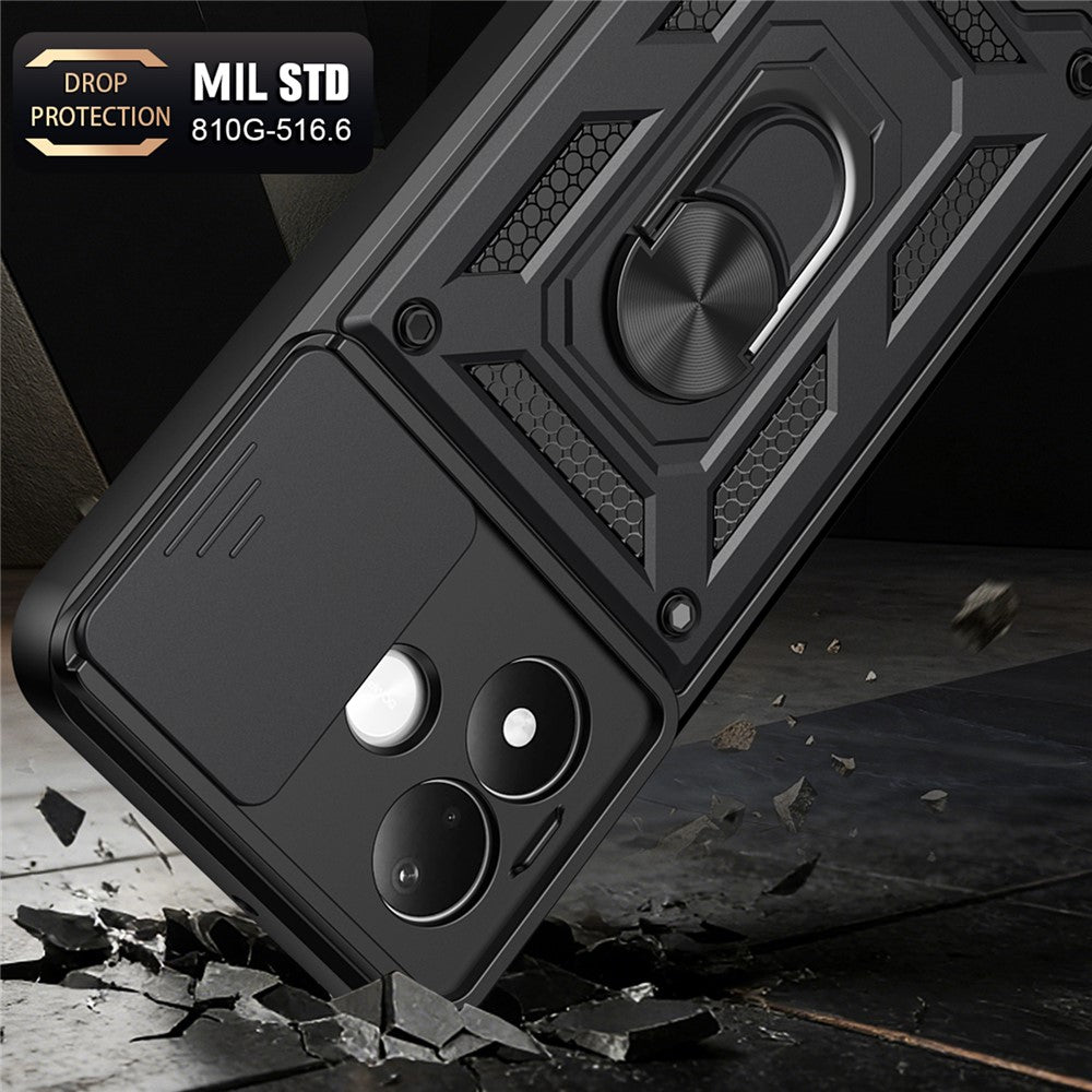 Husa pentru Xiaomi Redmi Note 17 Pro, Techsuit, CamShield, Neagra