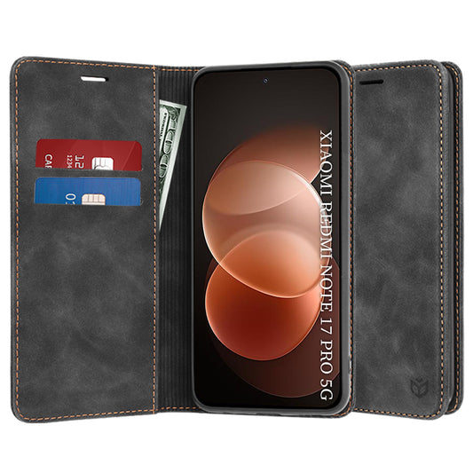 Husa pentru Xiaomi Redmi Note 17 Pro, Techsuit, Confy, Neagra
