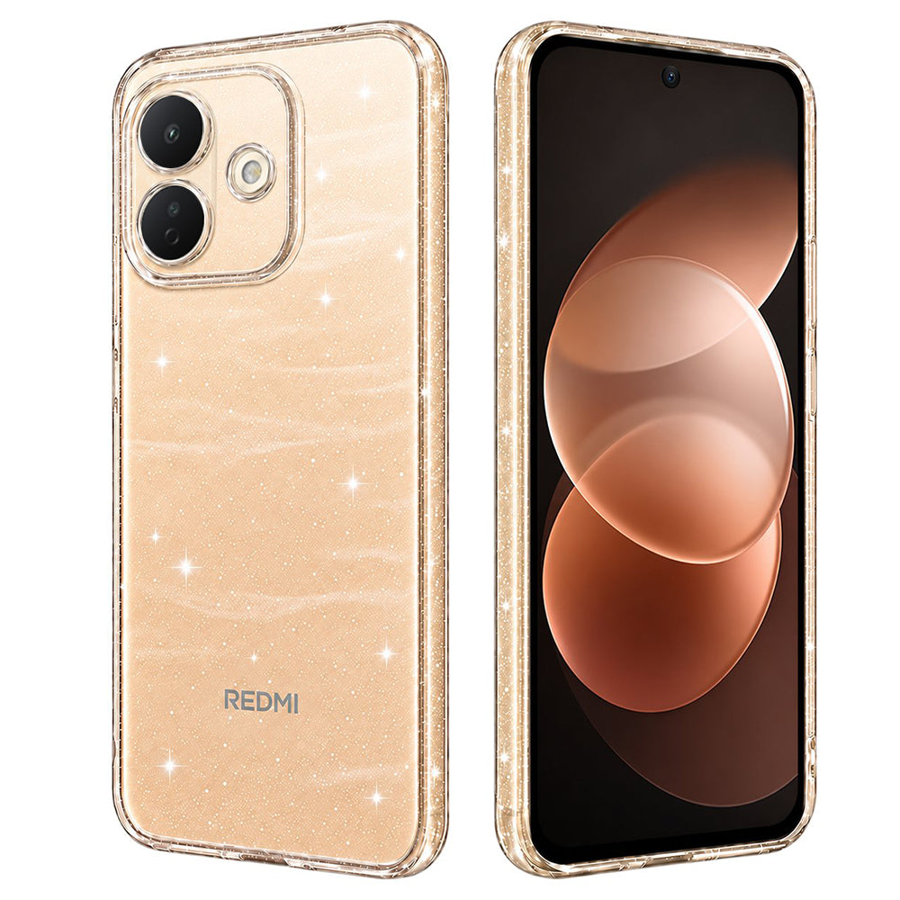 Husa pentru Xiaomi Redmi Note 17 Pro, Techsuit, SparkleSkin, Transparenta