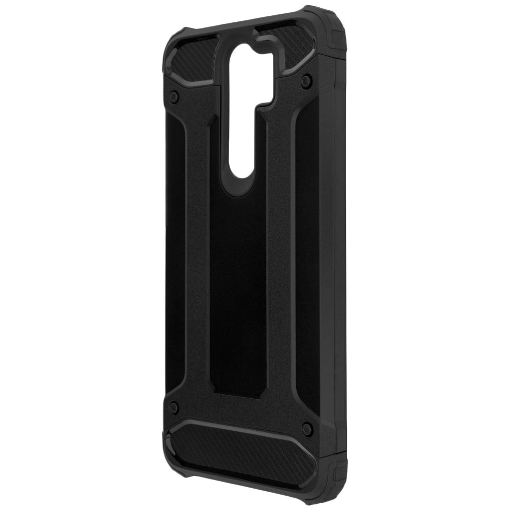 Husa pentru Xiaomi Redmi Note 8 Pro, Techsuit, Hybrid Armor, Neagra