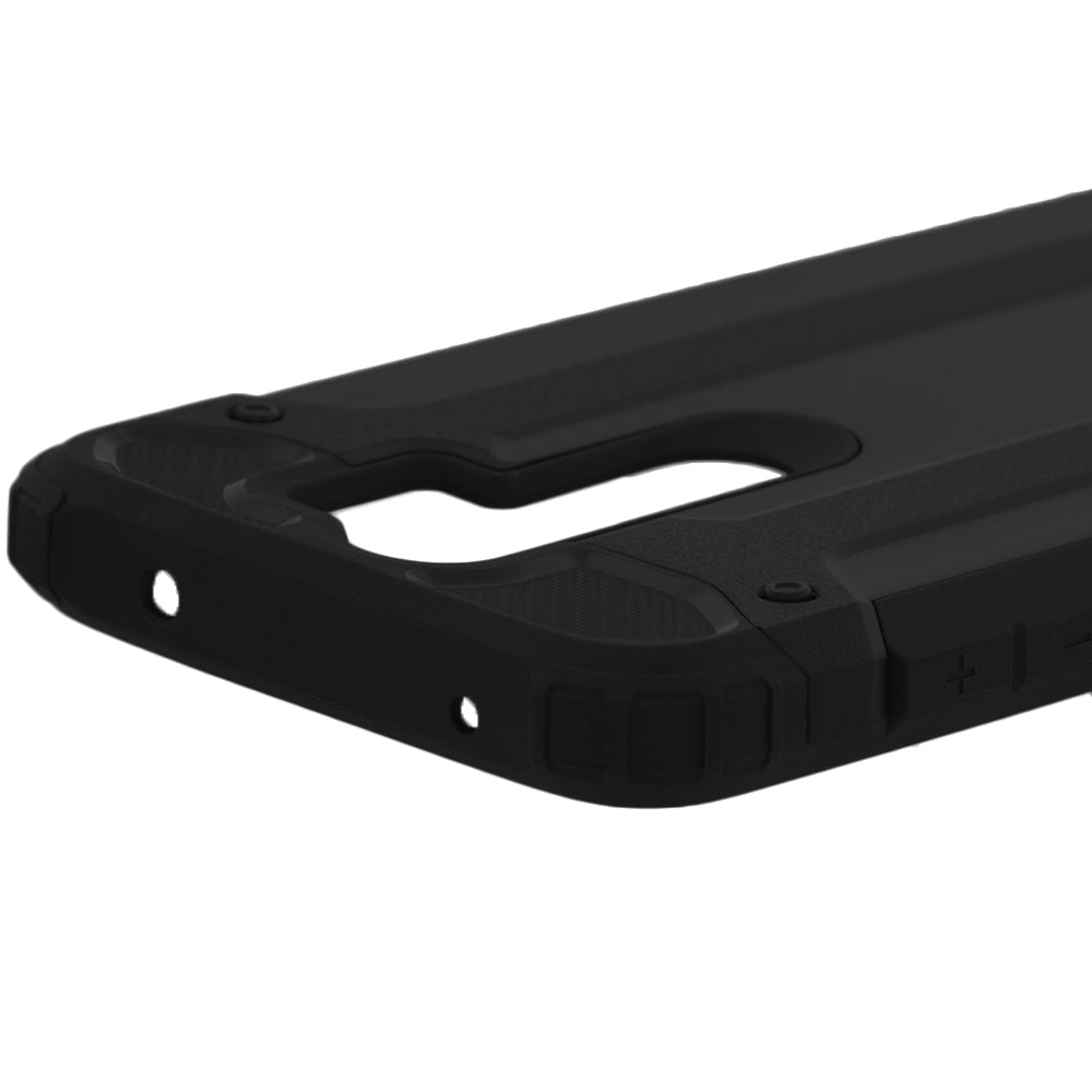 Husa pentru Xiaomi Redmi Note 8 Pro, Techsuit, Hybrid Armor, Neagra