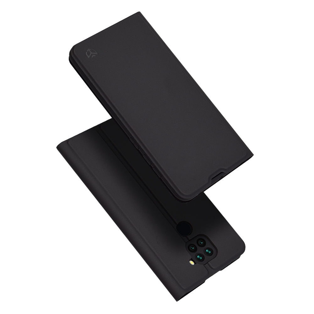 Husa pentru Xiaomi Redmi Note 9 / 10X 4G, Techsuit, Magskin Book, Neagra