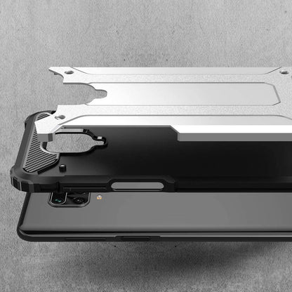 Husa pentru Xiaomi Redmi Note 9S / Note 9 Pro / Note 9 Pro Max, Techsuit, Hybrid Armor, Neagra