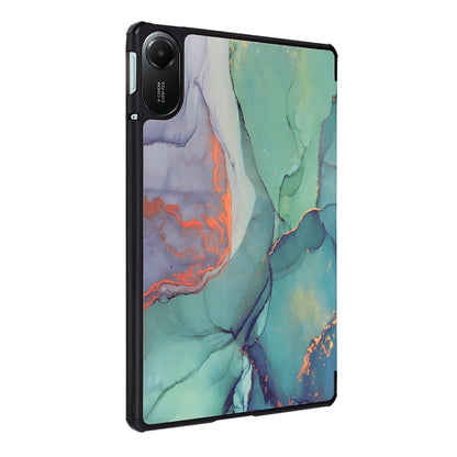 Husa pentru Xiaomi Redmi Pad 2, Techsuit, FoldPro Green Time, Multicolor