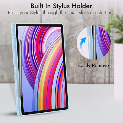 Husa pentru Xiaomi Redmi Pad Pro / Pad / Pad Pro 5G, Techsuit, Flex Trifold, Roz