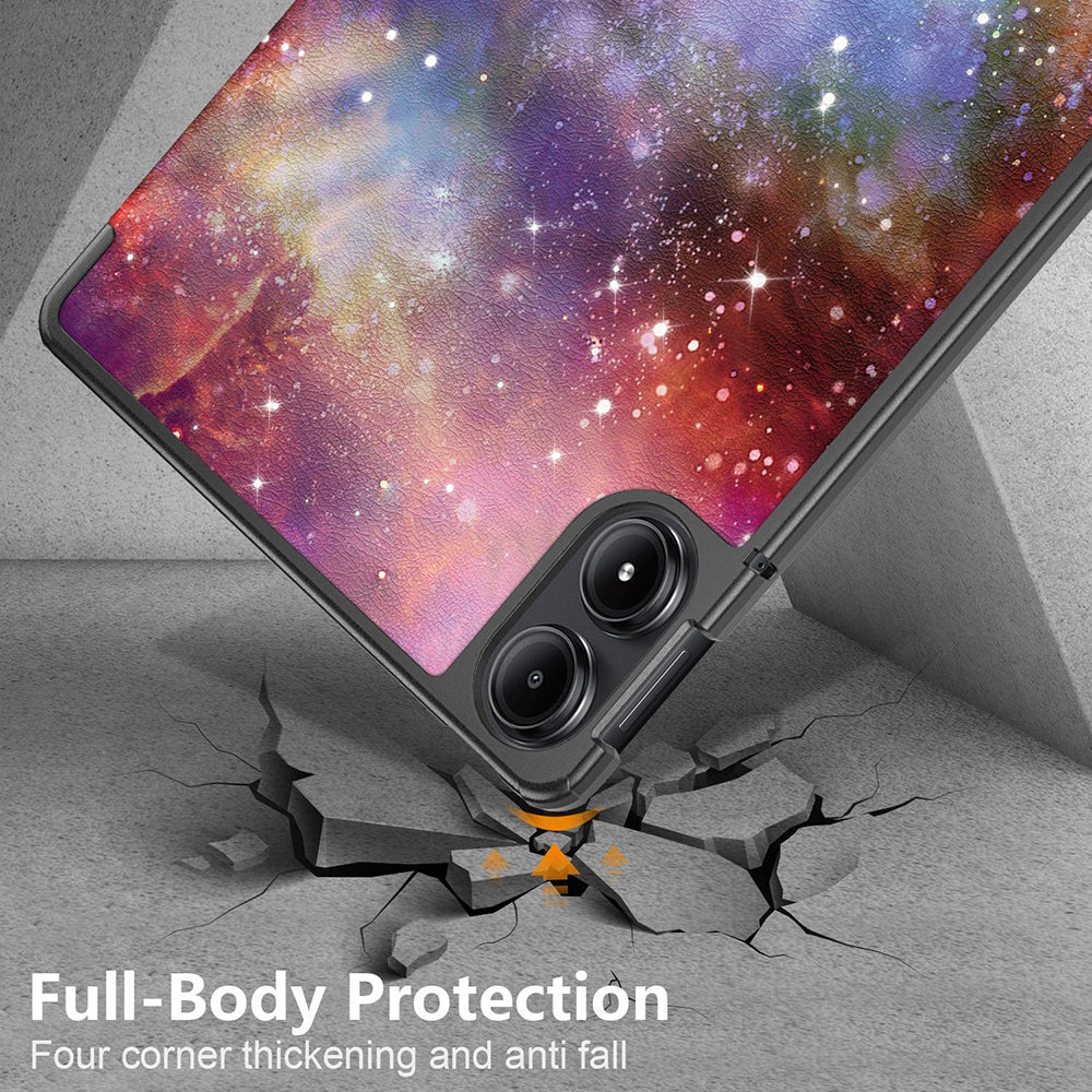 Husa pentru Xiaomi Redmi Pad Pro / Pad / Pad Pro 5G, Techsuit, FoldPro Galaxy, Multicolor
