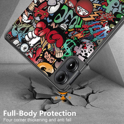 Husa pentru Xiaomi Redmi Pad Pro / Pad / Pad Pro 5G, Techsuit, FoldPro Urban Vibe, Multicolor