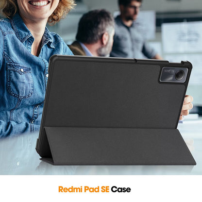 Husa pentru Xiaomi Redmi Pad SE, Techsuit, FoldPro Butterfly, Multicolor