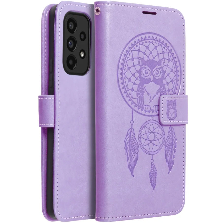 Husa pentru Samsung Galaxy A22 5G A226, OEM, MEZZO Dream Catcher, Mov