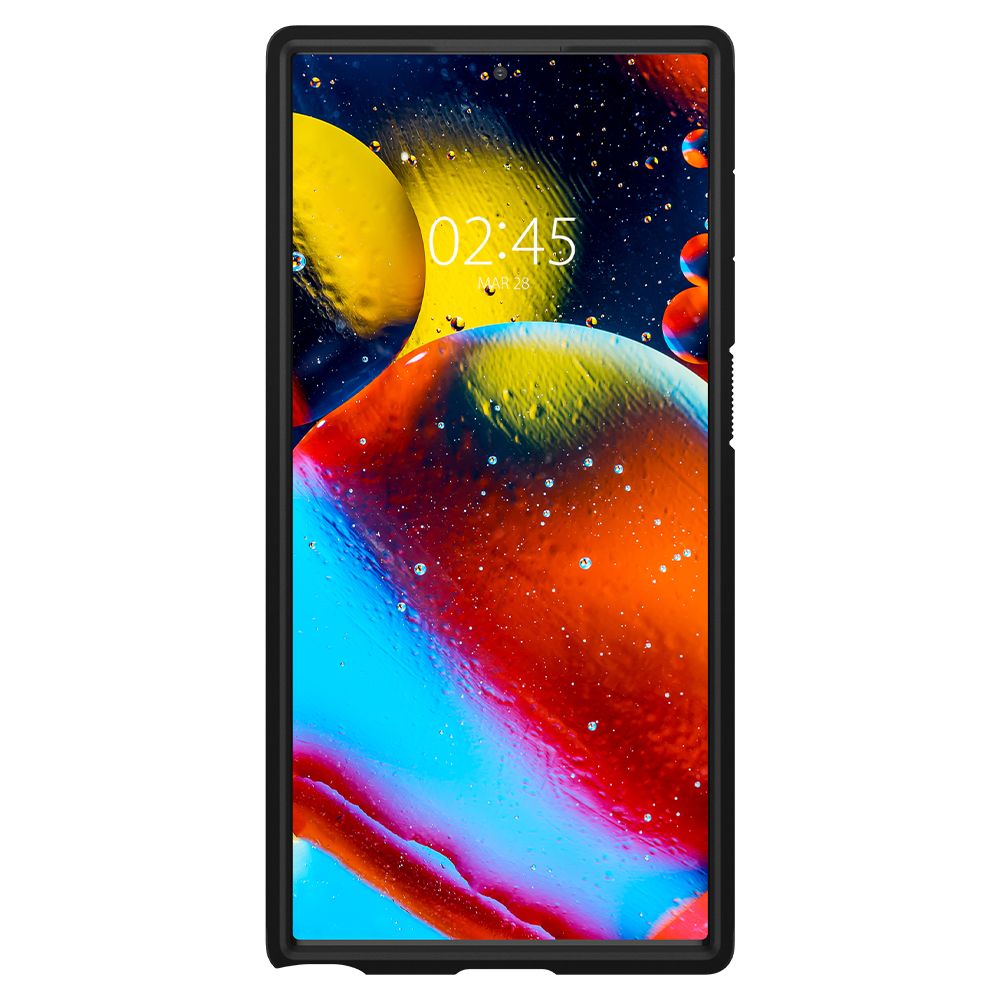 Husa pentru Samsung Galaxy S22 Ultra 5G S908, Spigen, Tough Armor, Neagra ACS03923
