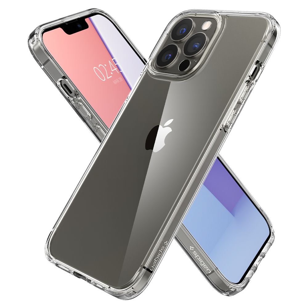 Husa pentru Apple iPhone 13 Pro Max, Spigen, Ultra Hybrid, Transparenta SPN1759CL