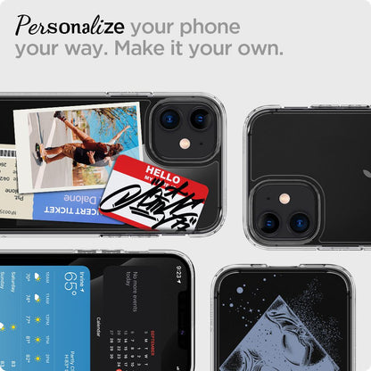 Husa pentru Apple iPhone 12 / 12 Pro, Spigen, Ultra Hybrid, Transparenta ACS01702