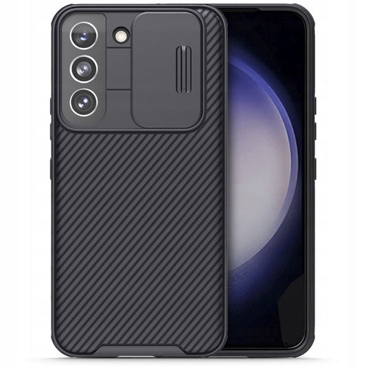 Husa pentru Samsung Galaxy S23 S911, Nillkin, CamShield Pro, Neagra