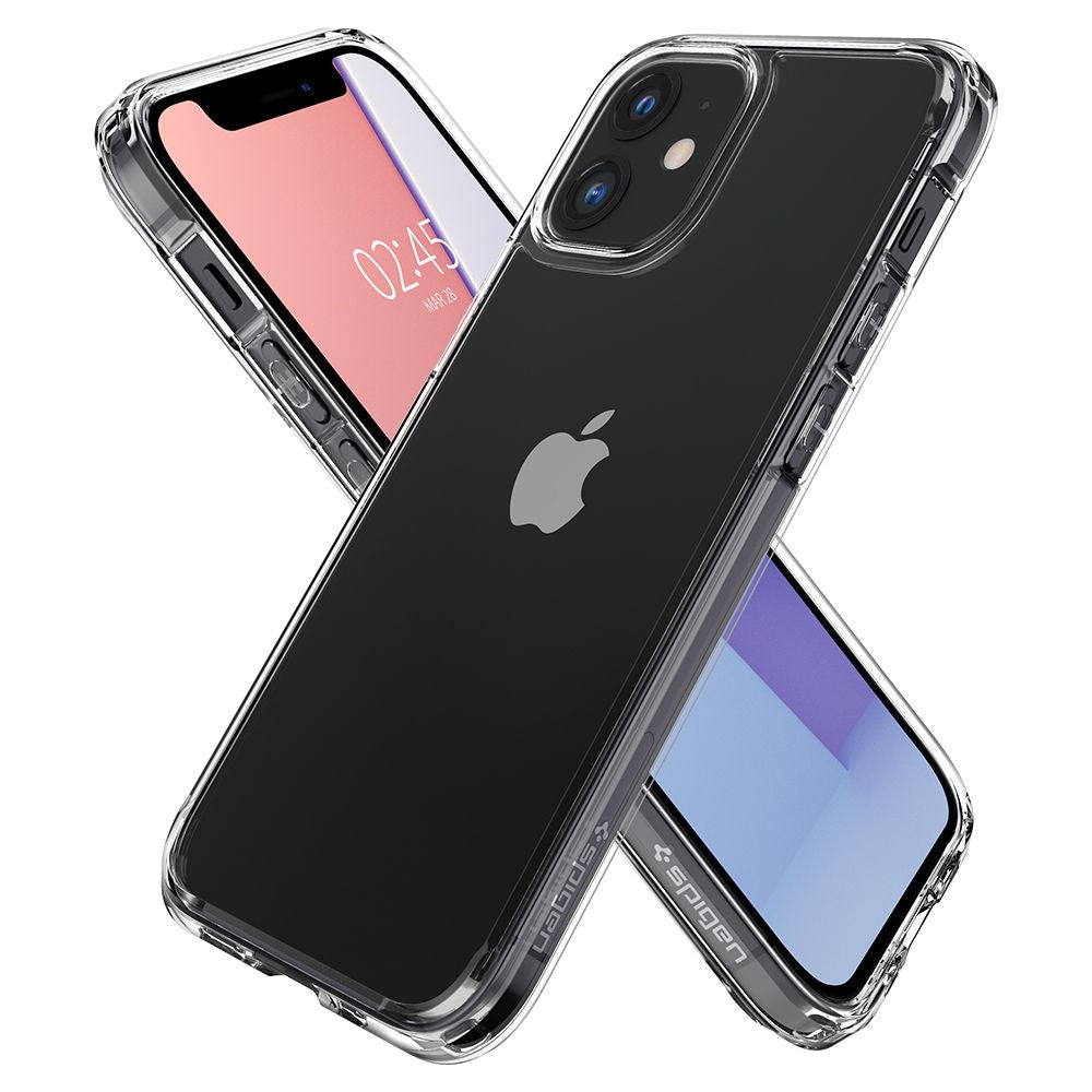 Husa pentru Apple iPhone 12 / 12 Pro, Spigen, Ultra Hybrid, Transparenta ACS01702