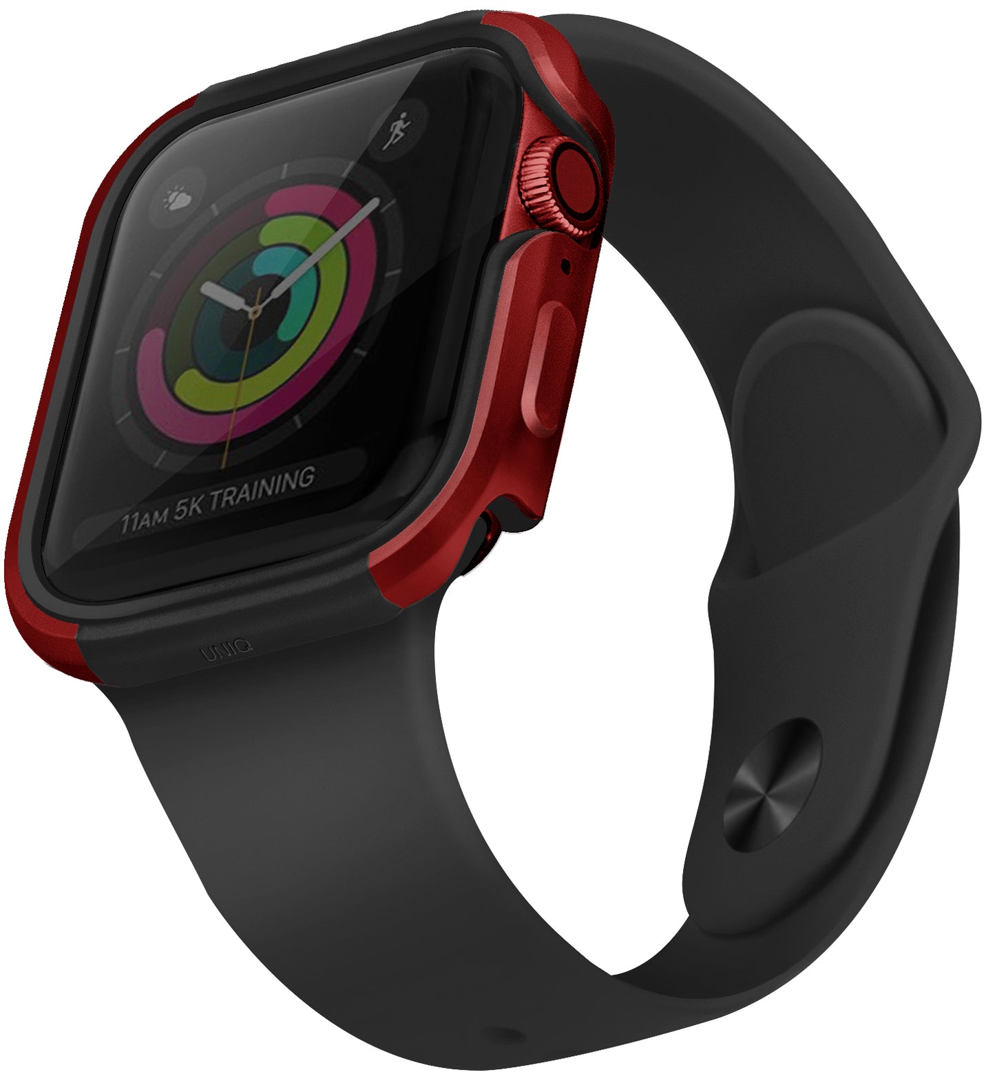 Etui UNIQ Valencia do Apple Watch z serii 40 mm, różowe