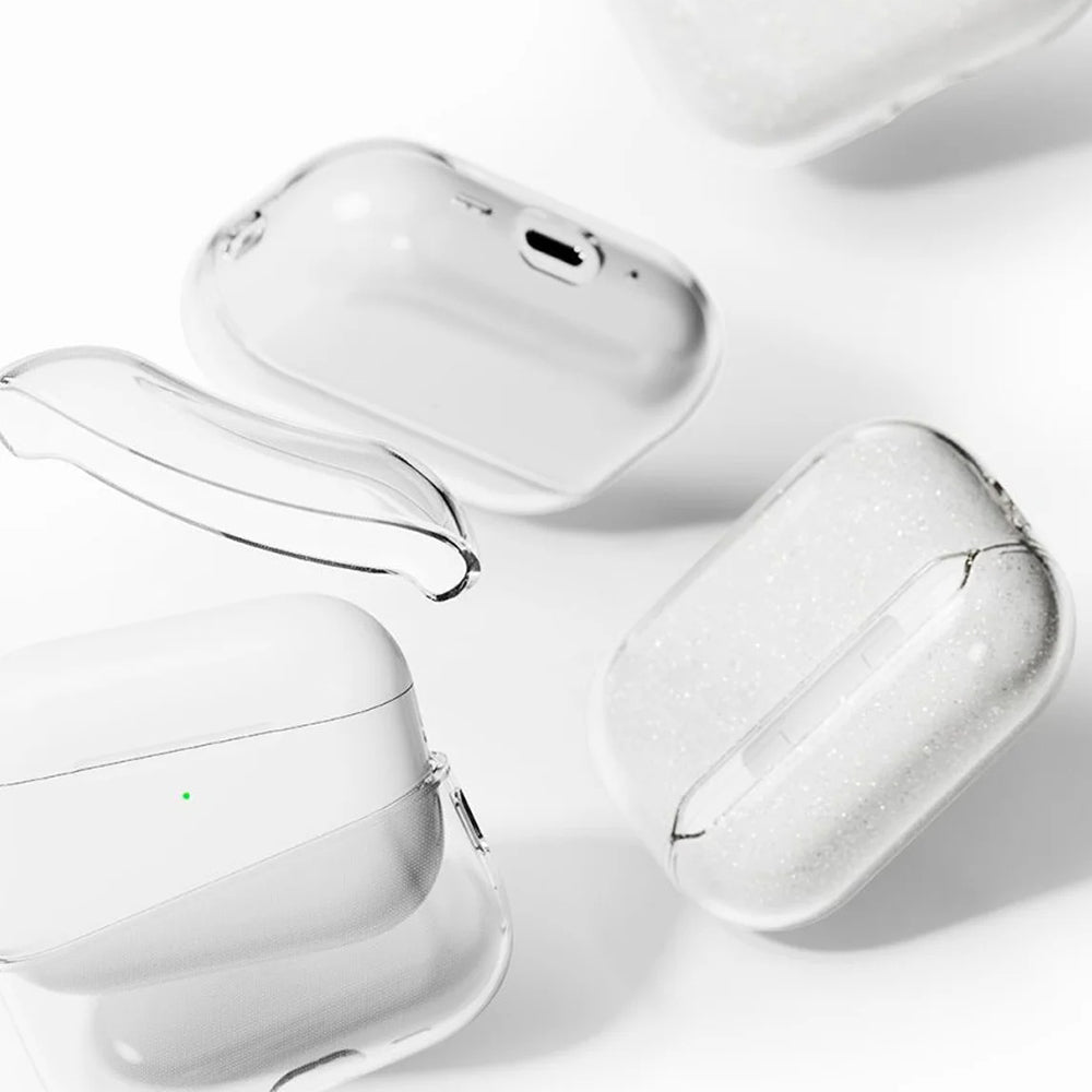 Husa Ringke Air Glitter pentru Apple AirPods 3, Transparenta